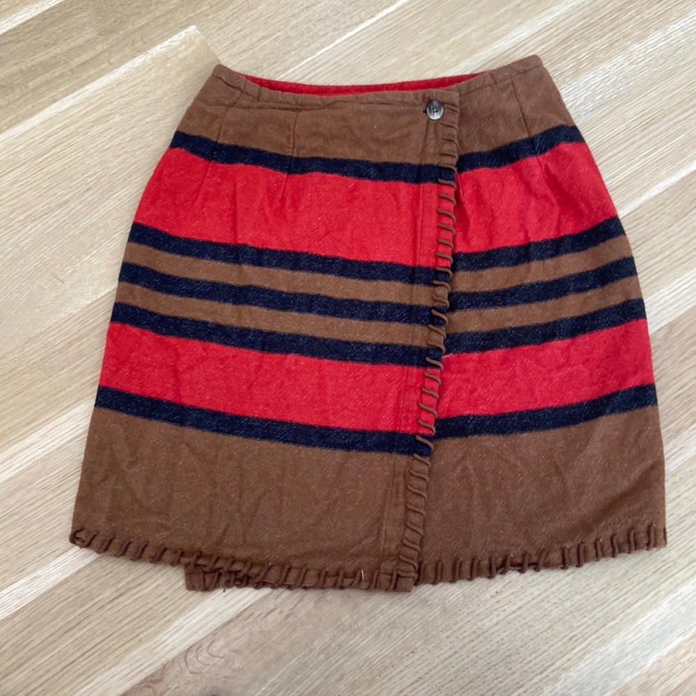 Mini skirt, western boho, size 4